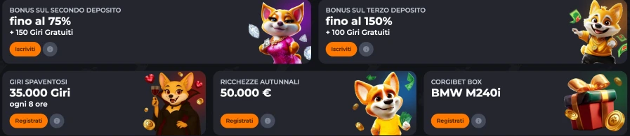 Corgibet casino